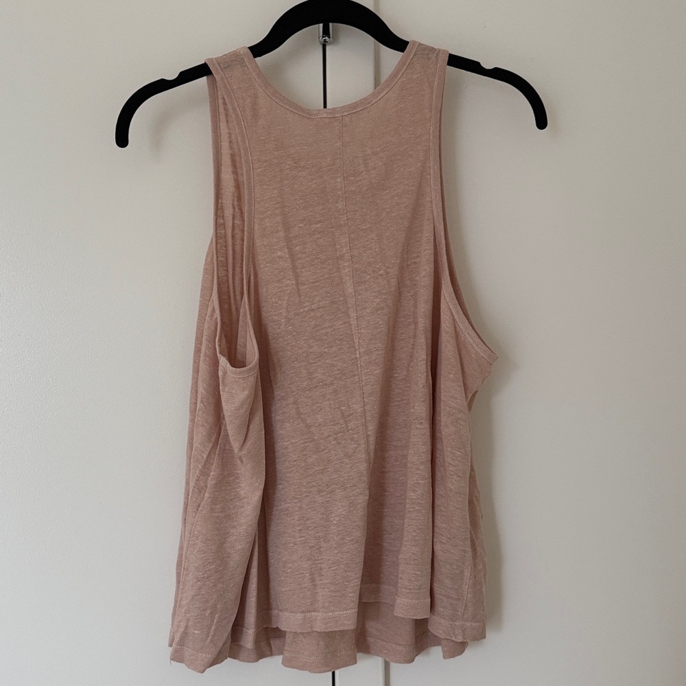 Frame Denim Women's Pale Pink Tank Top - Picture 2 of 6